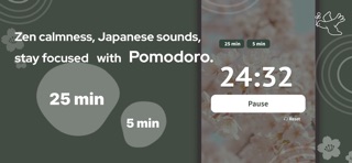 Zen Pomodoro Timer Screenshot 1 of 2