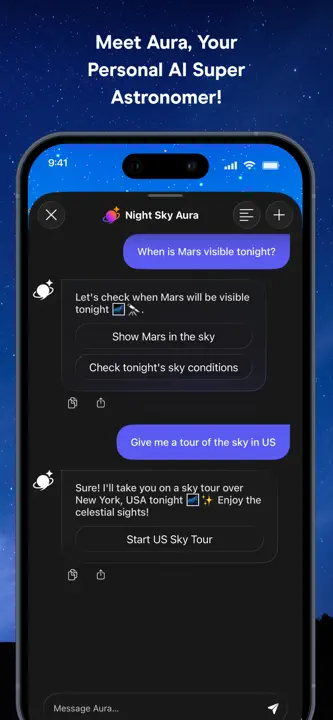 Night Sky: Screenshot 2 von 8