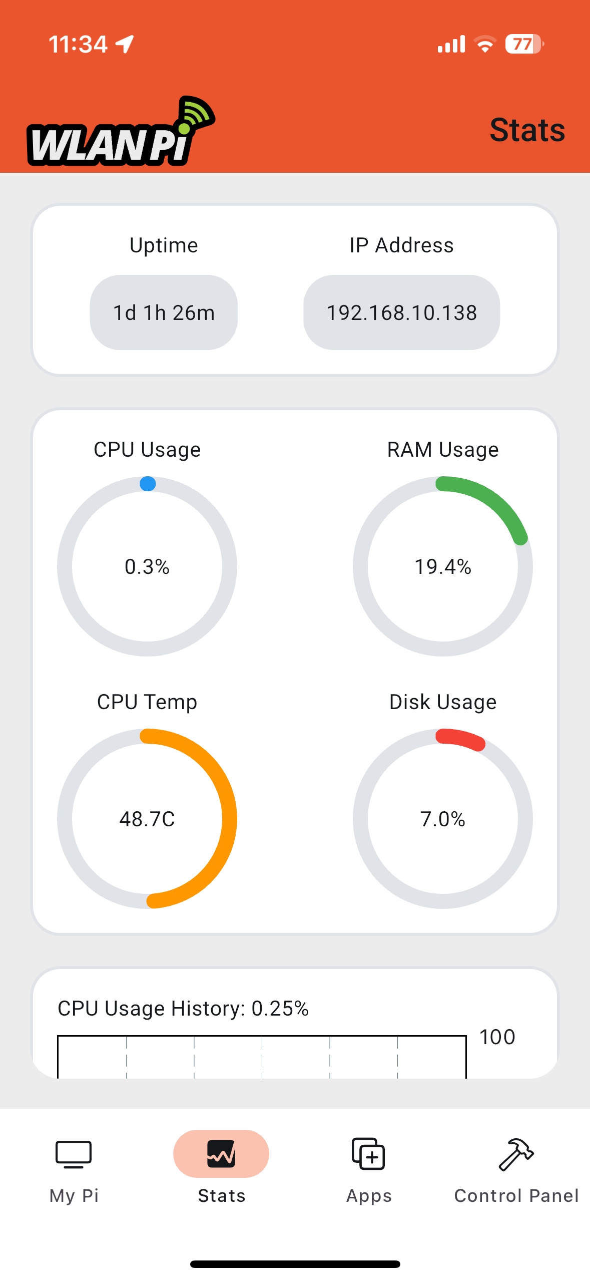 WLAN Pi App