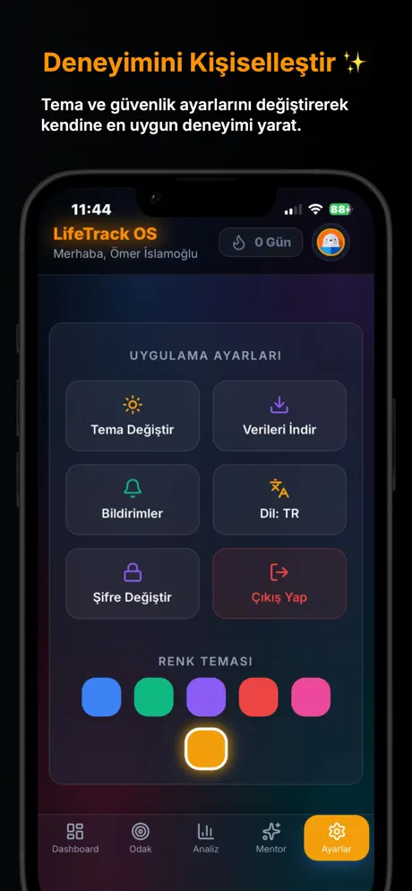 LifeTrack OS screenshot 5