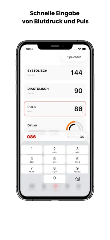 Blutdruck und Puls screenshot 8 of 10