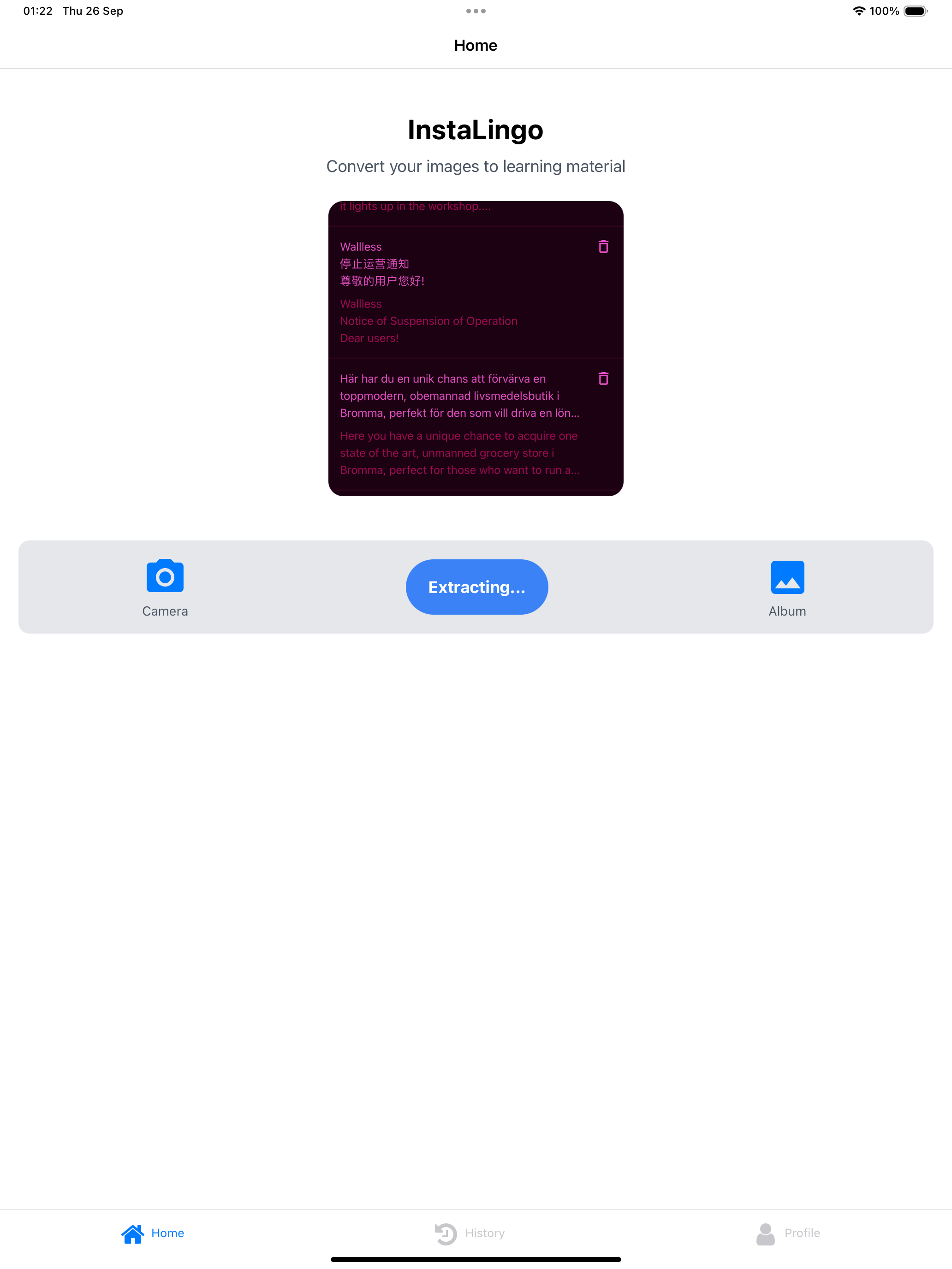 InstaLingo