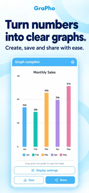 Chart & Graph Maker - GraPho screenshot 2