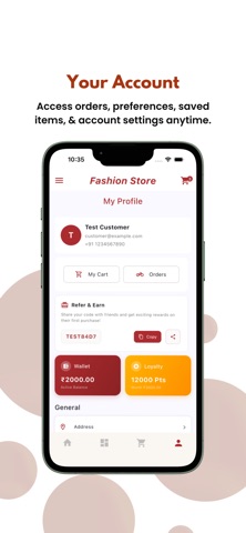 Garment Store iPhone screenshot