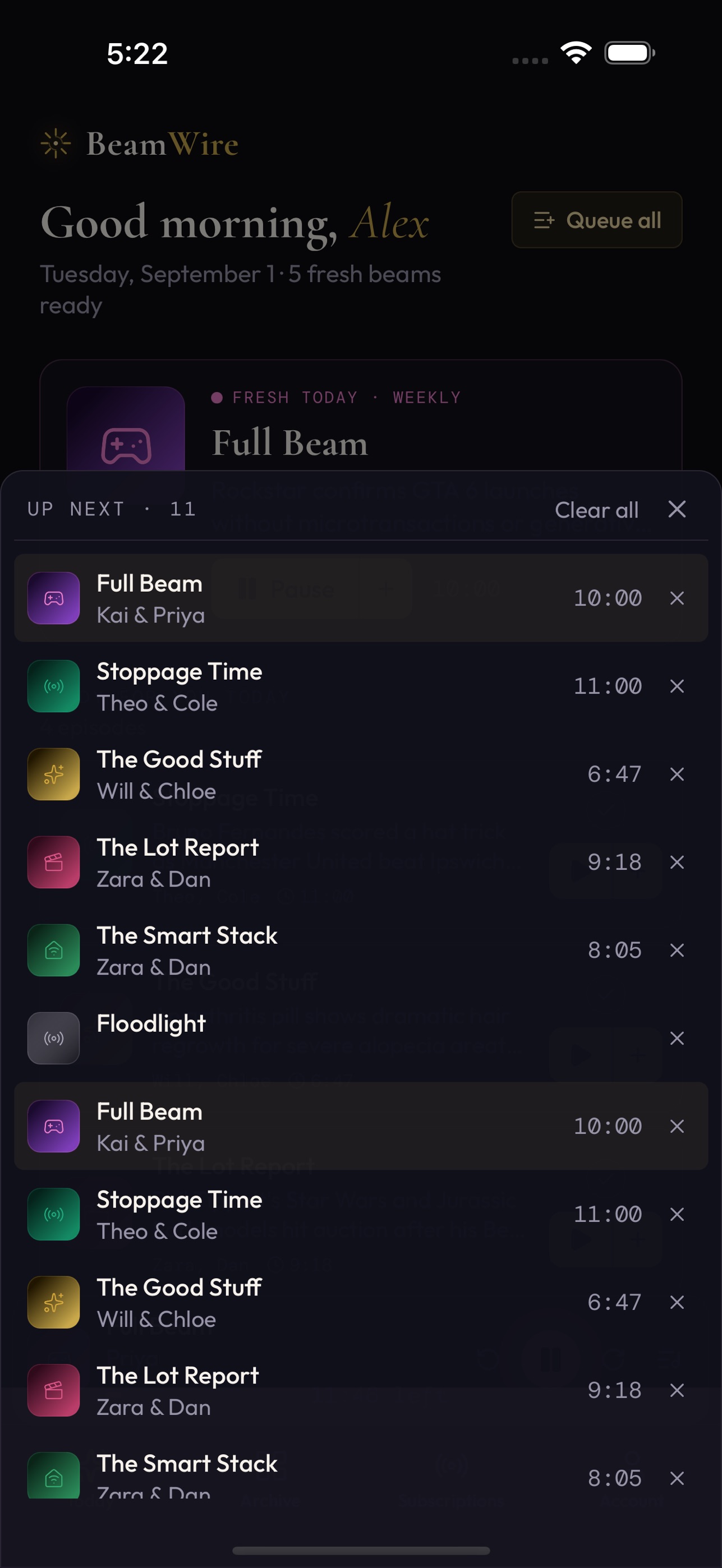 Screenshot 4 of BeamWire