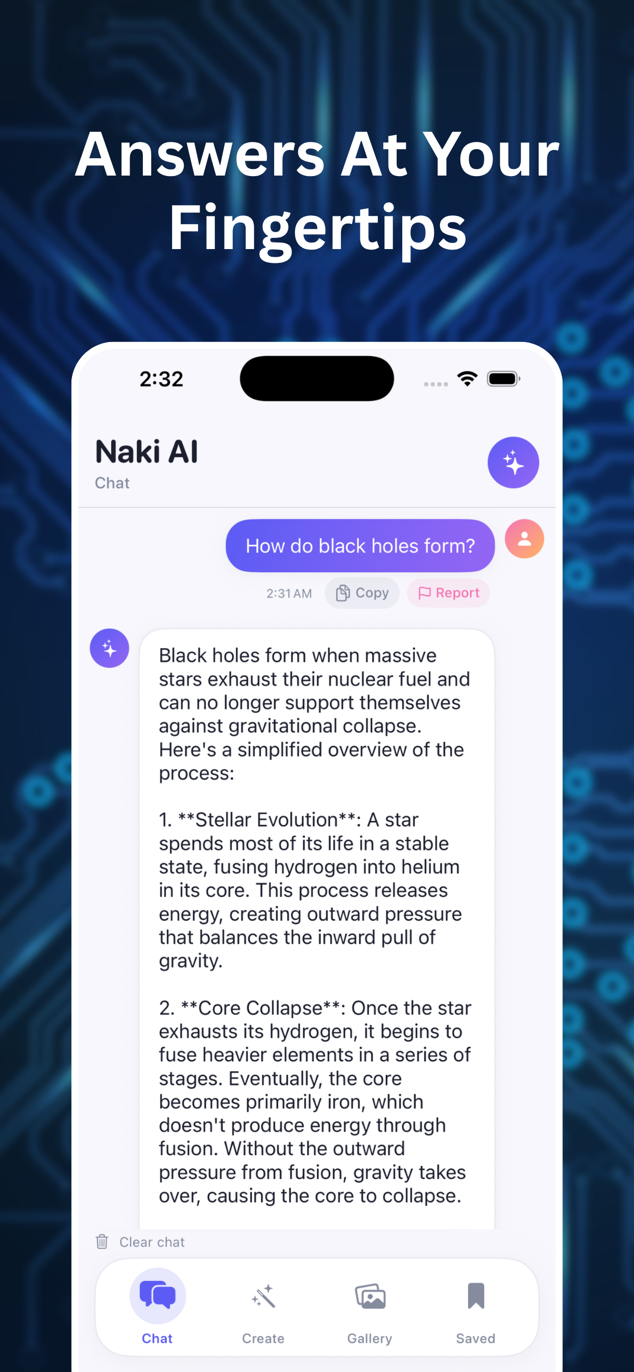 Naki AI App Store screenshot