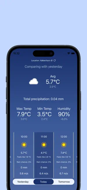 Weather Wear screenshot 1