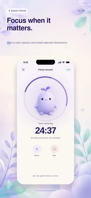 FocusBloom Pro: App Blocker screenshot 3