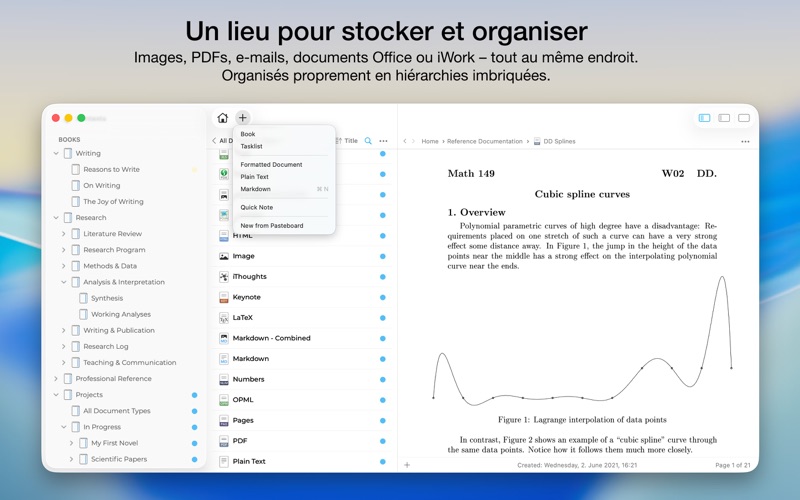 Screenshot #2 pour Notebooks : écrire, organiser