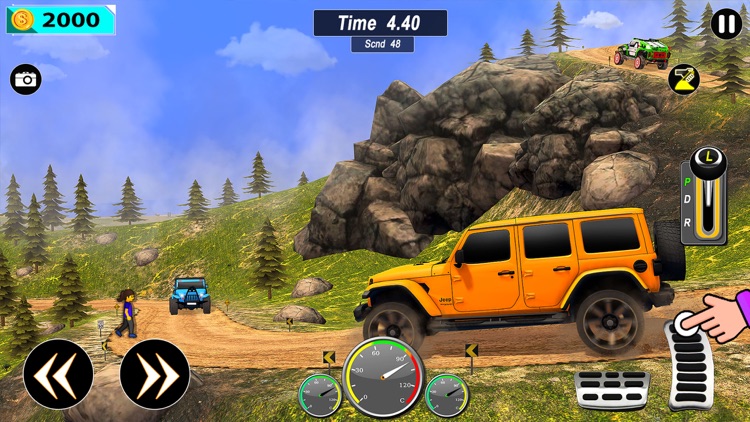Offroad 4x4 Jeep Parking Game
