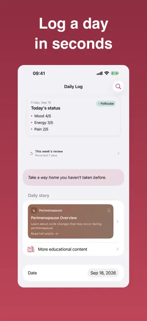 Maren: Period & Perimenopause screenshot 3