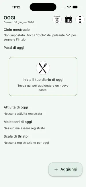 Diario Alimentare Semplice screenshot 1