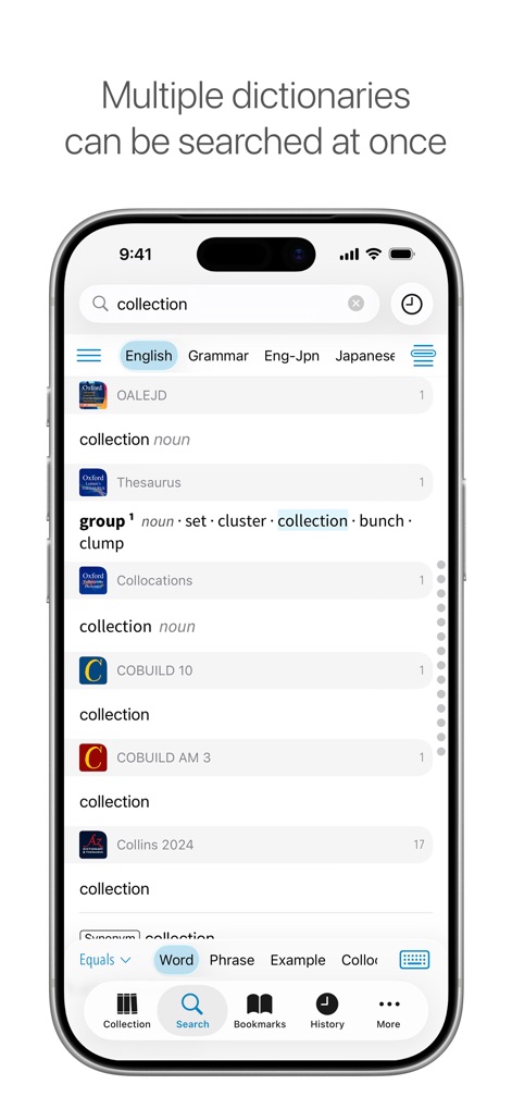 Dictionaries - Reference App | MWM