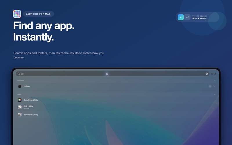 Launchie App Launcher Screenshot 3 of 6