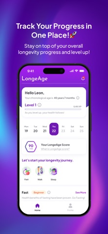 LongeAge - Longevity and Aging screenshot