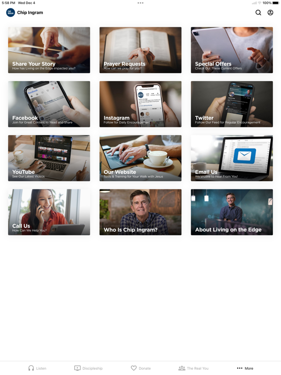 Chip Ingram iPad screenshot 5 - Education app