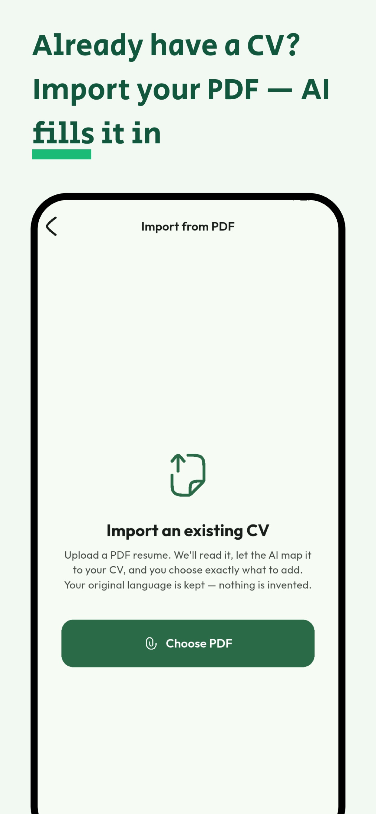 Screenshot 3 of ApplyAce: Resume Builder