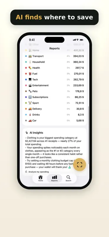 Skarbo: Budget Expense Tracker screenshot 5 of 8