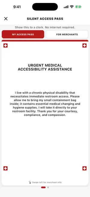 Dignity Access screenshot 1