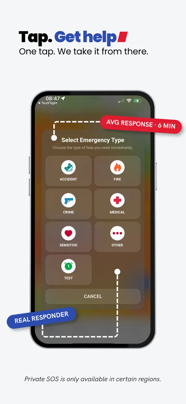 Screenshot #3 pour Namola - Safety & SOS Alert