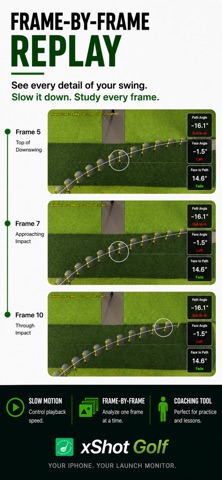 xShot Launch Monitor screenshot