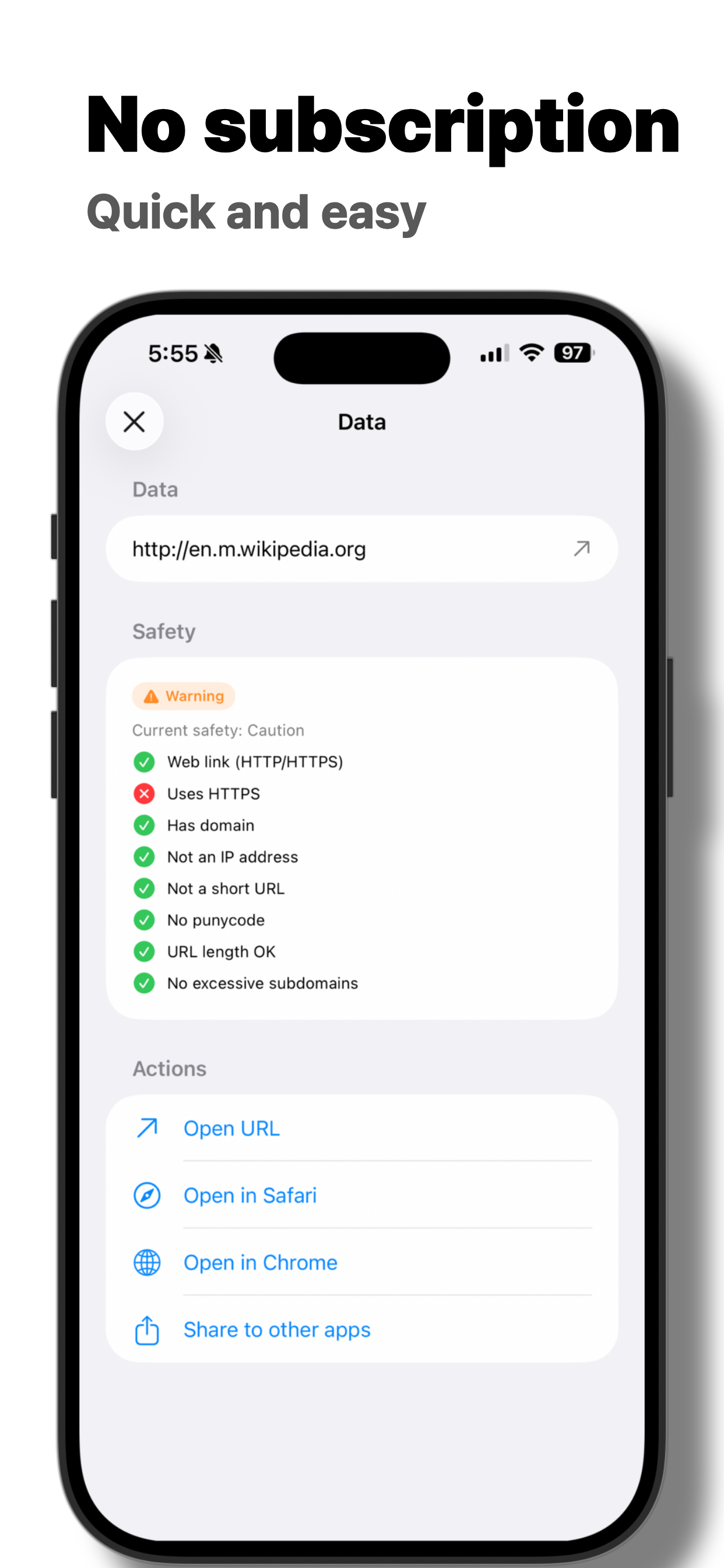 QR Code - Quick Scanner&Reader
