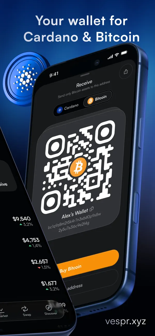 Screenshot #2 pour VESPR: Cardano Wallet