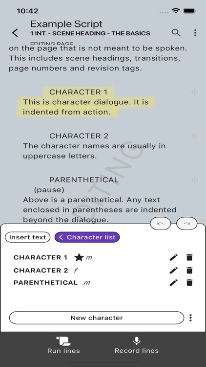 MyLine - Memorize your lines screenshot-4