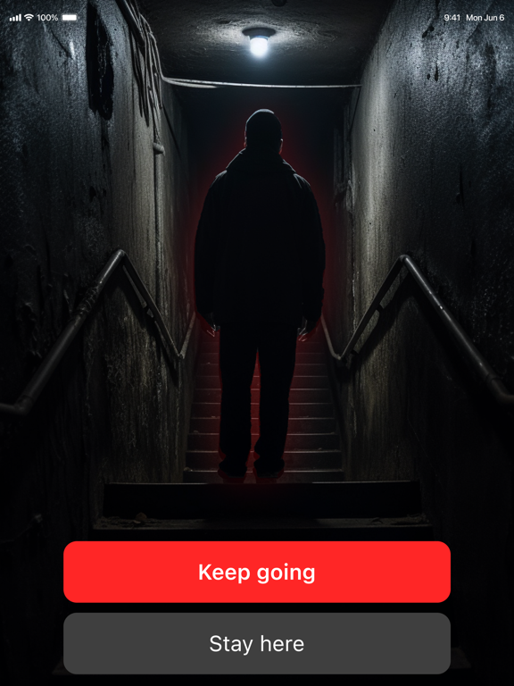 Horror Games & Chat Stories iPad screenshot 8 - Entertainment app