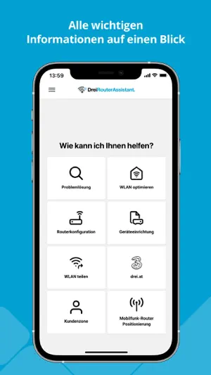 Drei Router Assistant screenshot 1