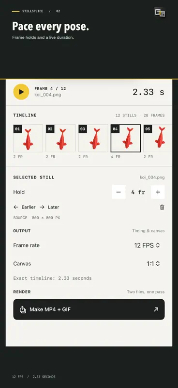 Stillsplice screenshot 2 of 5