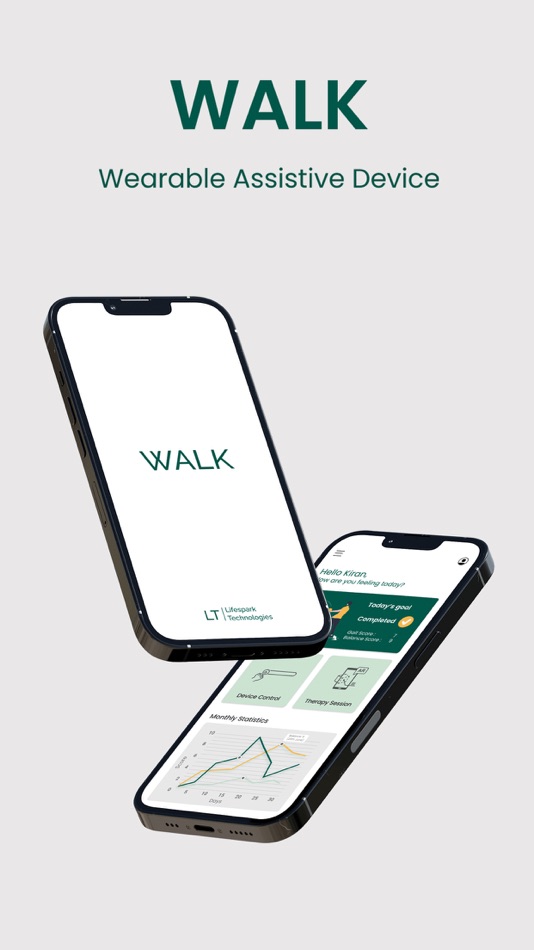 #1. WALK Lifespark Technologies (iOS) Podle: Lifespark Technologies Private Limited