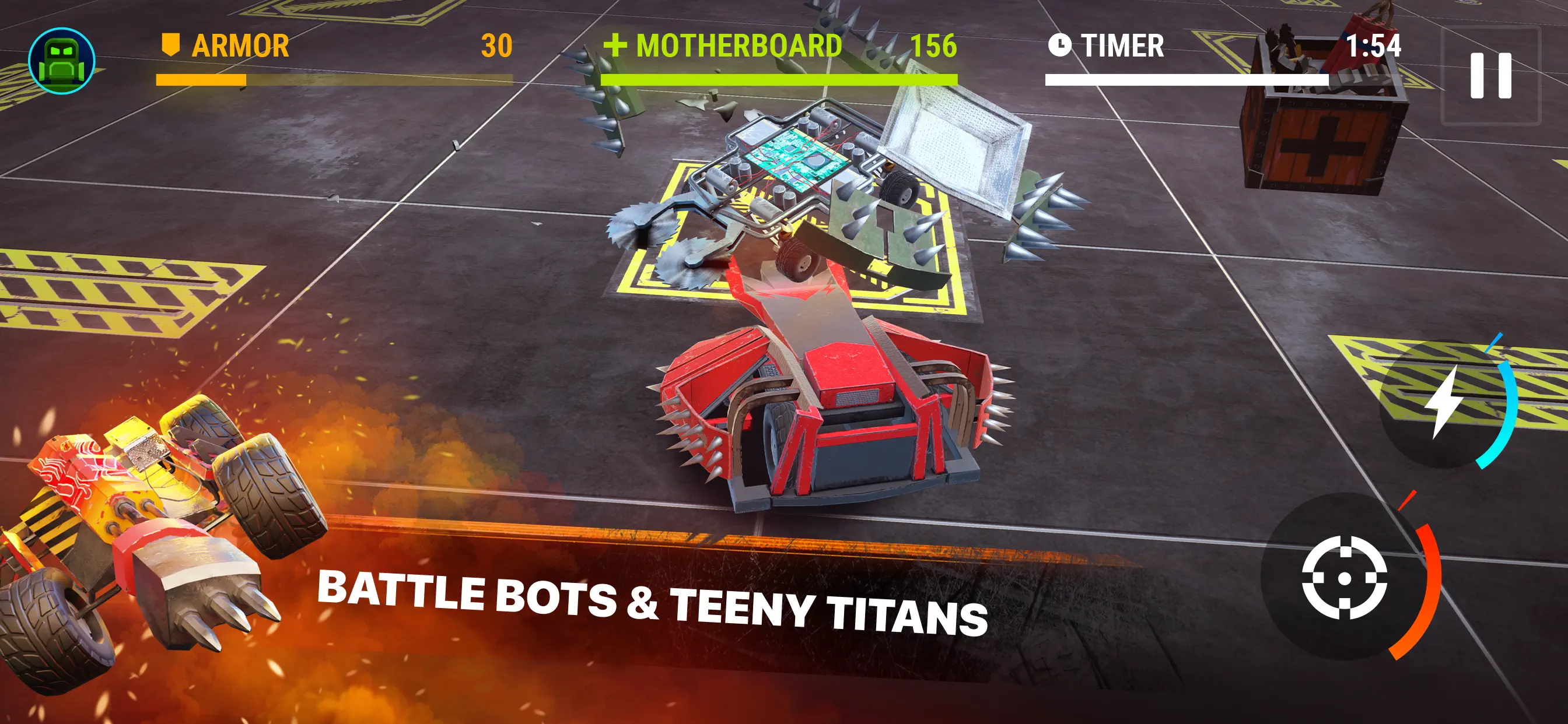 #5. Robot Fighting: Mech Arena (iOS) Przez: Real Fighting, LLC