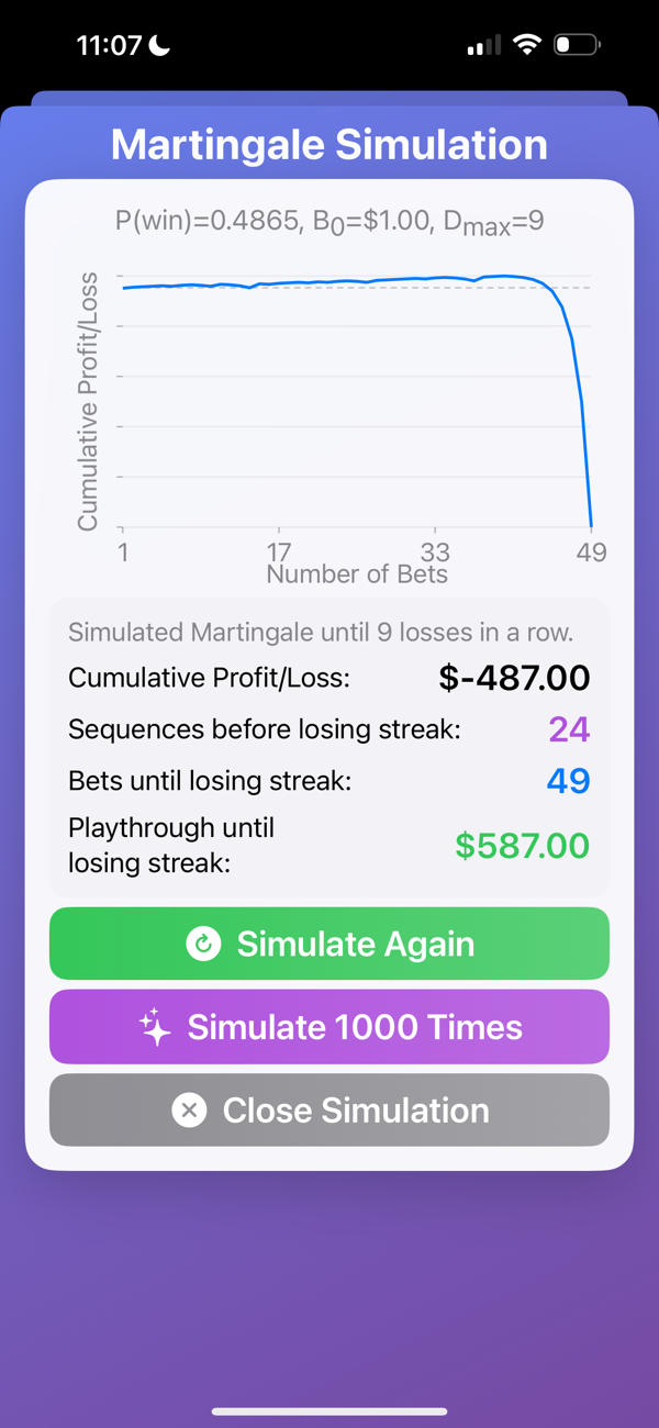 Martingale Strategy screenshot 7