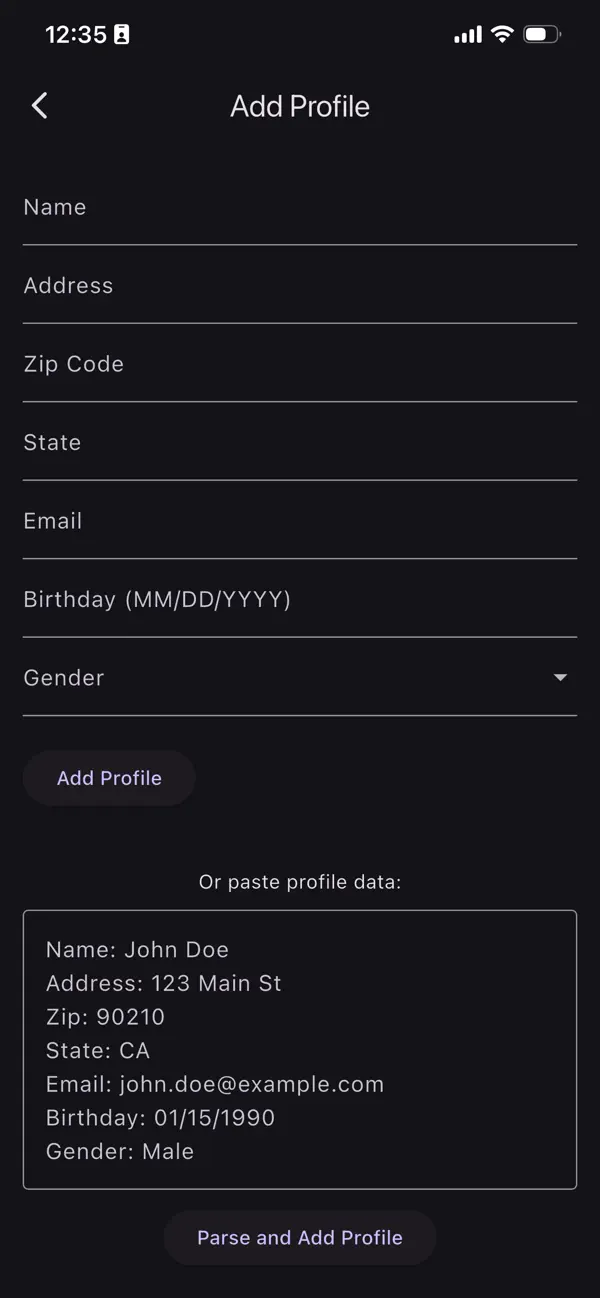 Screenshot #3 pour CV Wallet