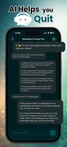 Quit Nic - Smoking Quitter AI screenshot