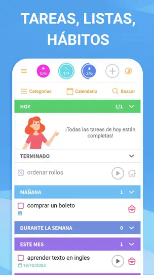 Captura de pantalla de Organizador Y Lista De Tareas en iPhone 1