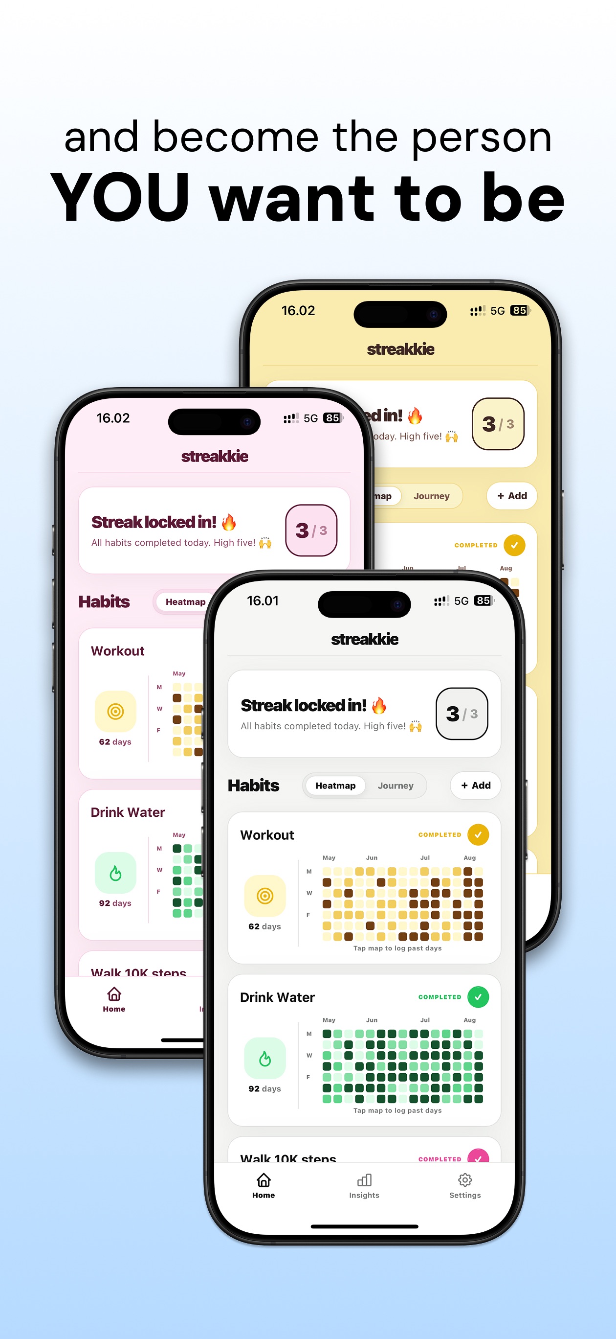 Screenshot 2 of Streakkie: Habit tracker