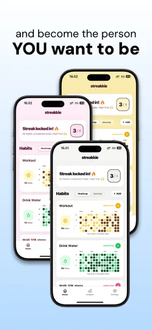 Streakkie: Habit tracker screenshot 2