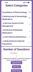 Pharmacology Quiz for Students screenshot