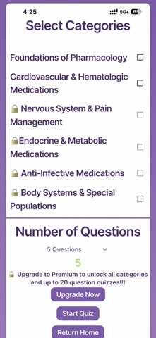 Pharmacology Quiz for Students screenshot