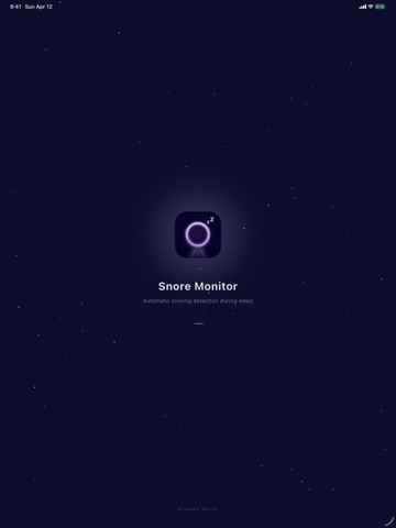 Snore Monitor - Snore Tracker iPad screenshot