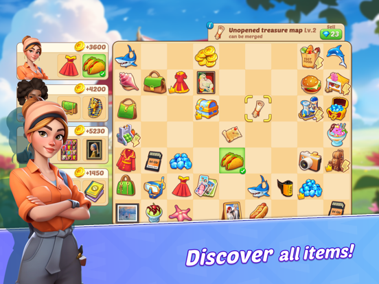 Vacation Home - Merge & Design iPad screenshot 2 - Games app