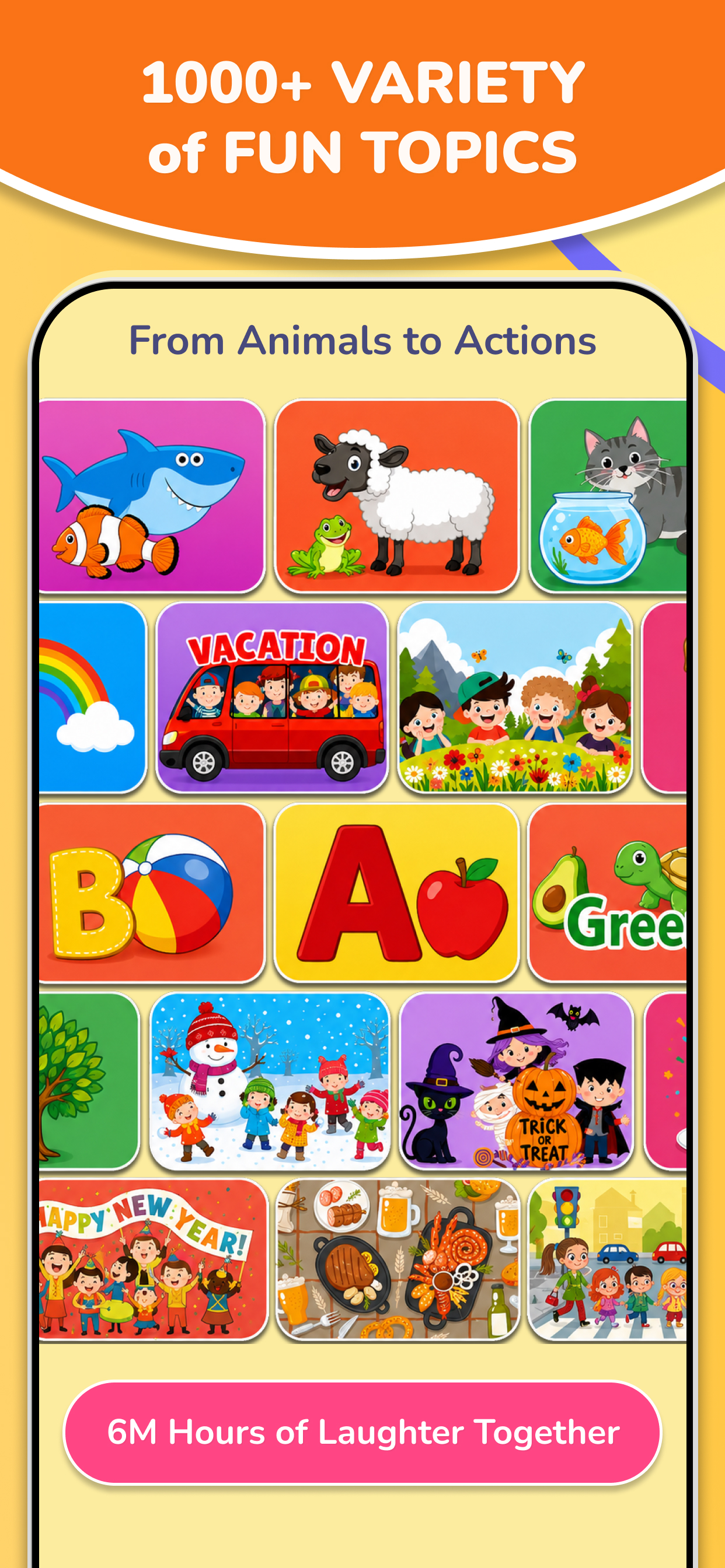 GiraffeGIX: Charades for Kids screenshot 3