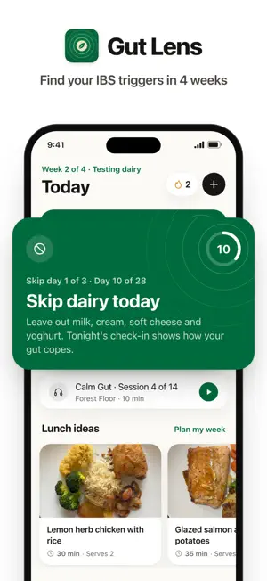 Gut Lens - Find IBS triggers screenshot 1