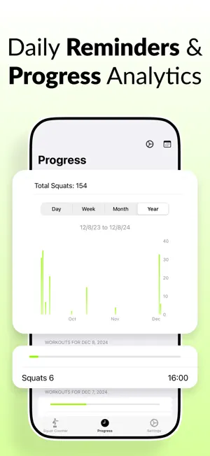 Squats - Tracker & Counter screenshot 4