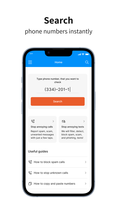 CallerSmart: Reverse Lookup iPhone screenshot