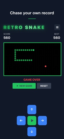 Retro Snake: Classic Arcade Screenshot 3 of 4