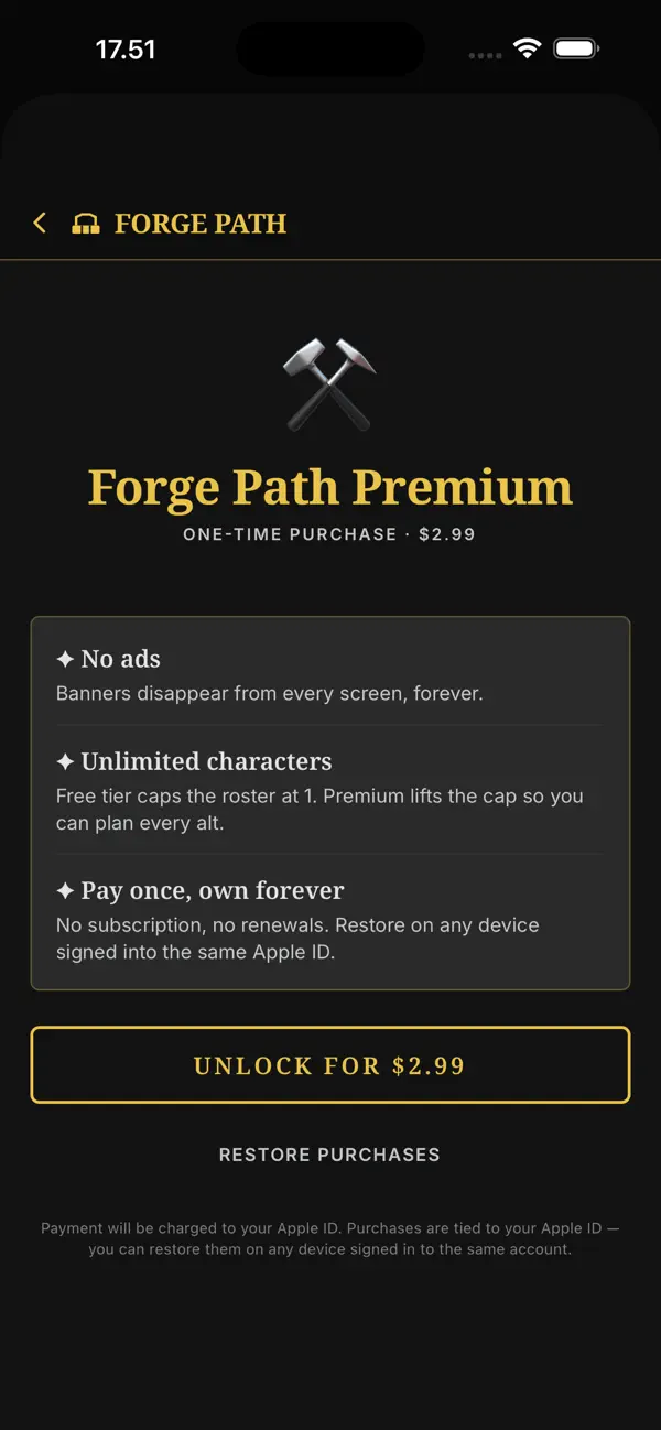 #5. Forge Path (iOS) Door: Bjarke Søgaard