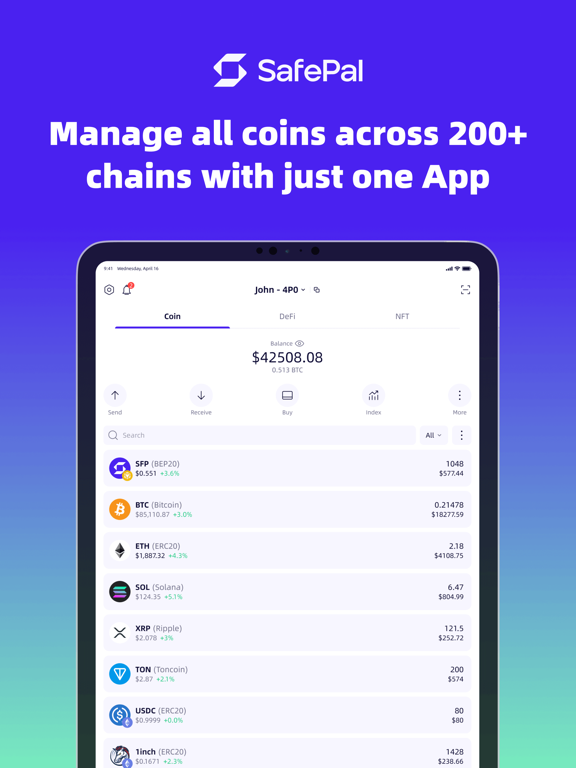 Screenshot #4 pour SafePal: Crypto Wallet BTC NFT